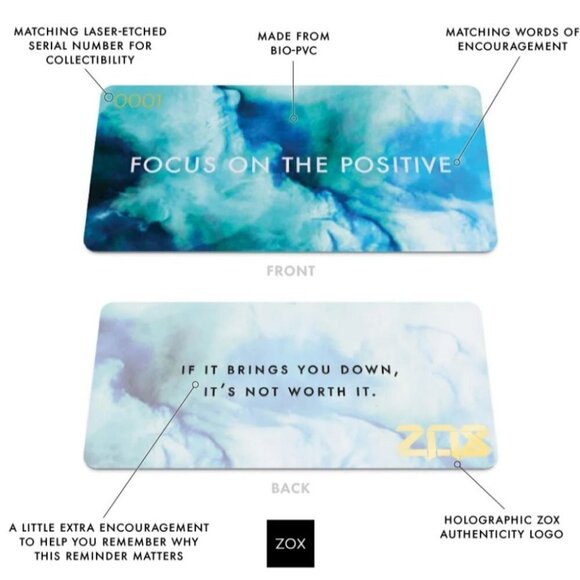 Zox Our Love is Cosmic Wristband and Pin - Picture 14 of 15